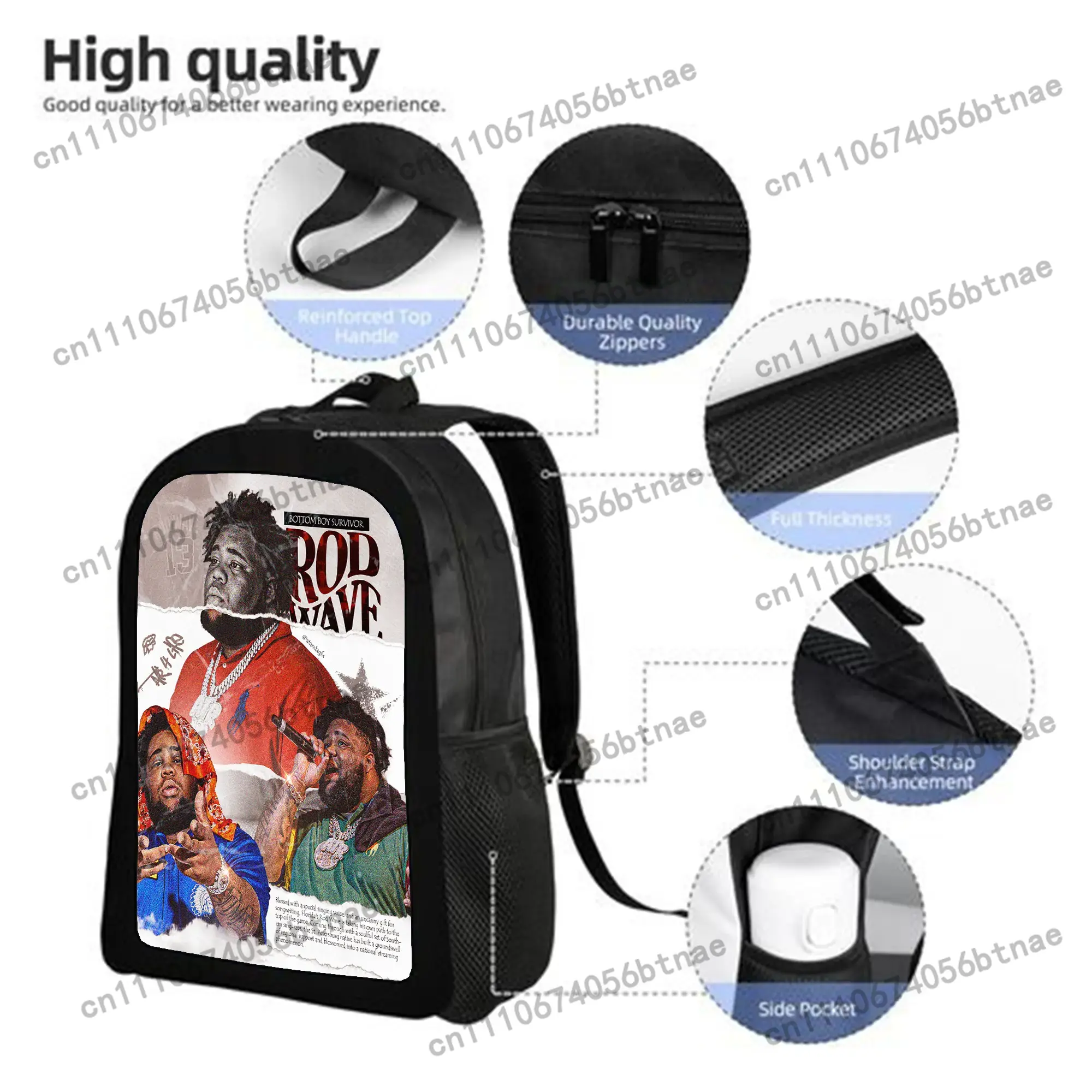 Rod-Wave-Backpacks For Girls,  - School Backpack Teen 评论和价格