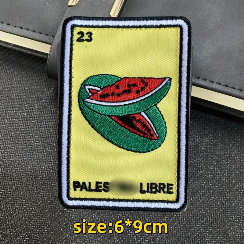 Watermelon Libre Embroidered H - Rucksack Military Style 评论和价格