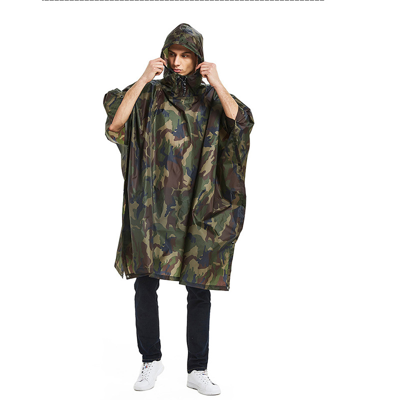 3 in 1 Raincoat Backpack Rain  - Rain Cover Backpack 评论和价格